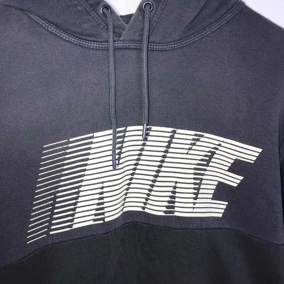 Nike Vintage Gray Two Tone Hoodie - Picture 3 of 7